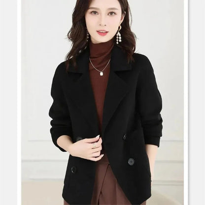 Korean Version Medium Length Loose Fitting Jacket For Women