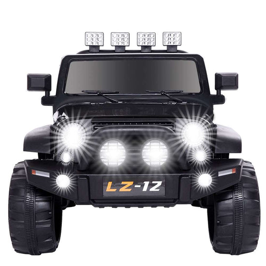 12V Kids Ride On Car Toy Rechargeable Battery 4 mph Remote Control Black US
