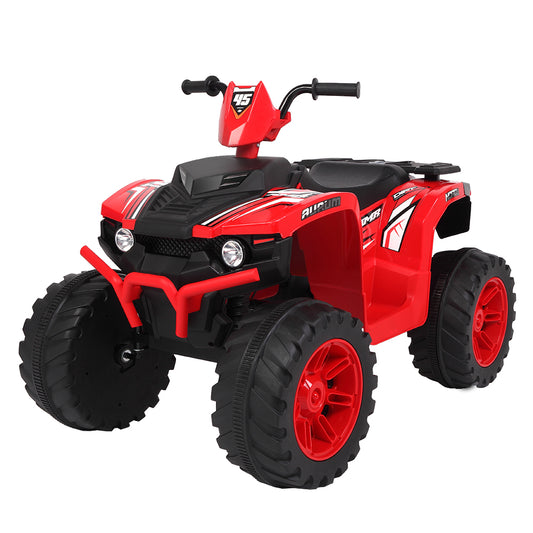 LZ-9955 ALL Terrain Vehicle Dual Drive Battery 12V7AH*1 without Remote Control with Slow Start Black & Red