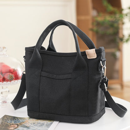 Canvas Handbag2023New Portable Commuter Bag Leisure High Quality Shoulder Bag Shopping Travel Small Mini Hot Selling Women&#39;s Bag