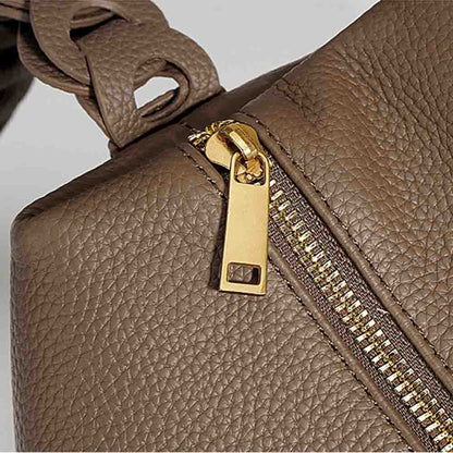 Motingsome Minimalism Genuine Leather Underarm Bag Luxury Designer Bags Soft Shoulder Messenger Tote Chic Ladies Purses 2022 New