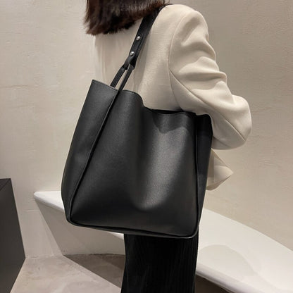2023 New Women Handbags Famous Brand Shoulder Bags Shopping and Travel Bags Large Capacity Female&#39;s Bags Made of Leather