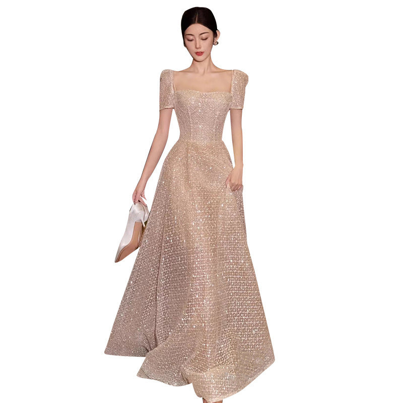 Banquet Bridal Temperamental Fairy Slim-fit Slimming Dress