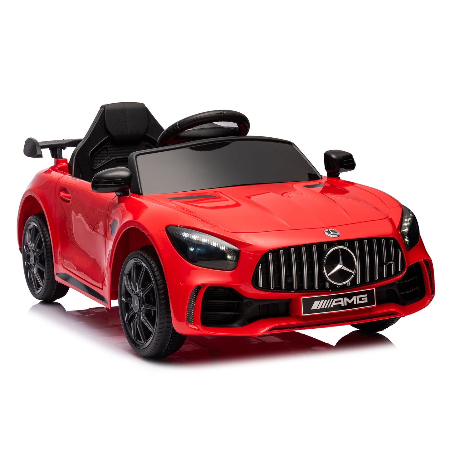 LEADZM Dual Drive 12V 4.5Ah with 2.4G Remote Control Mercedes-Benz Sports Car Red
