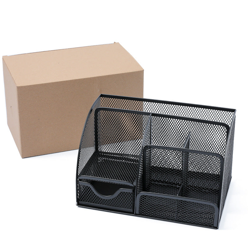Multi-functional Office Stationery Storage Drawer Metal  Storage Box