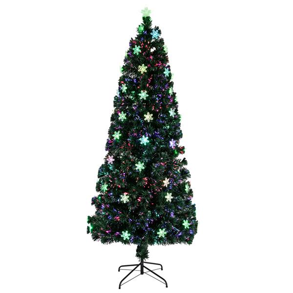 7FT Small Light Fiber Optic Christmas Tree 290 Branches
